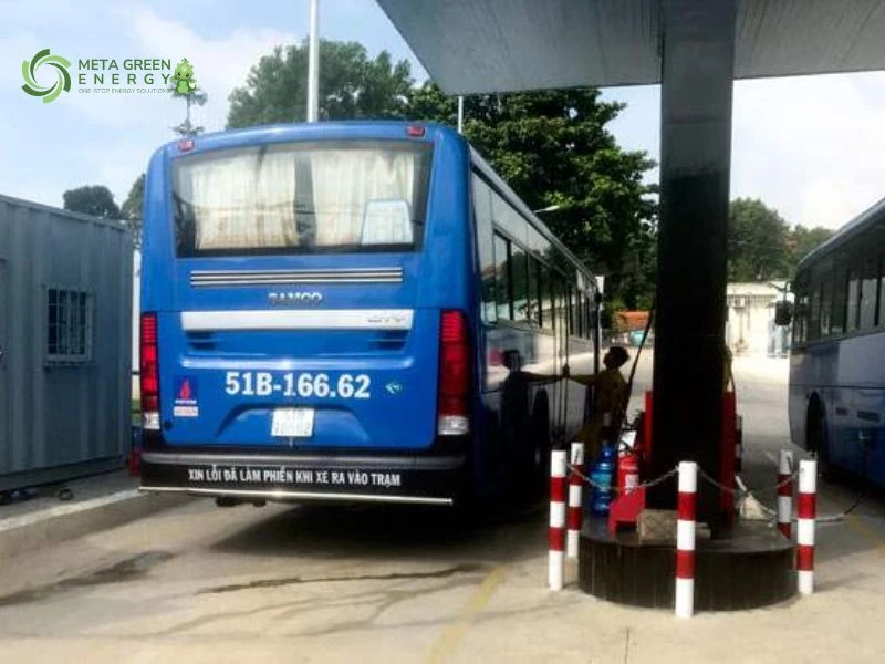Tổng quan về xe Bus Chạy Khí CNG Là Gì?