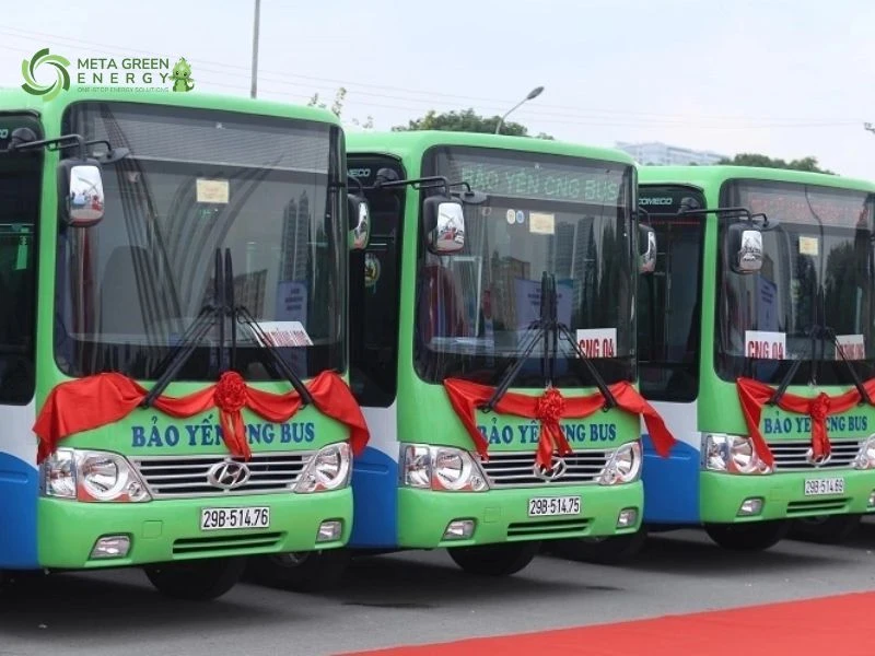 Lợi Ích Khi Sử Dụng Xe Bus Chạy Khí CNG