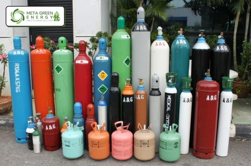 Các loại khí gas công nghiệp