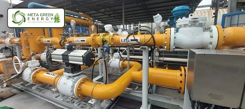 Quy cách thiết kế đường ống dẫn khí gas